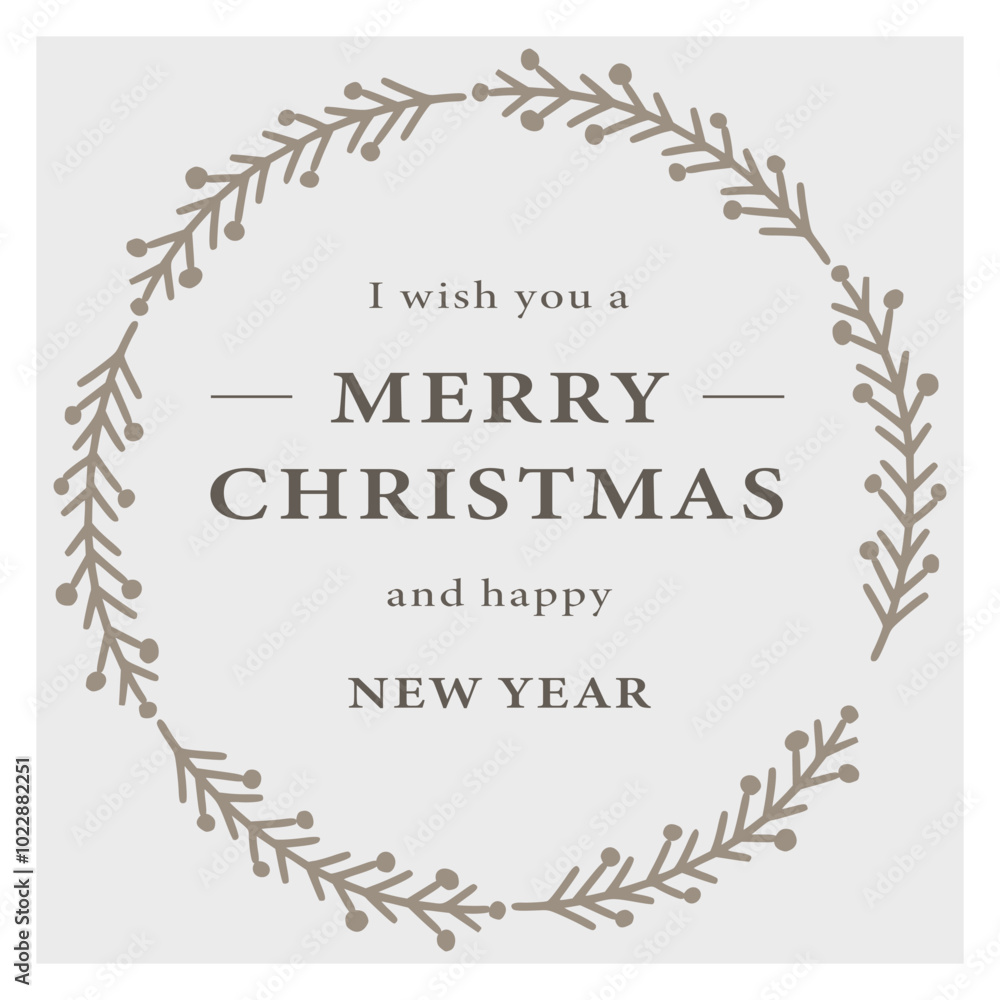 Obraz premium Greeting card with wishes