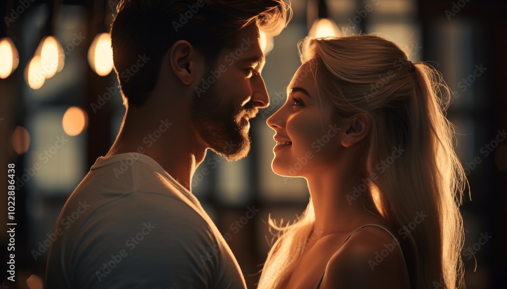 Active young couple enjoying a workout together in their well equipped home gym space Active young couple enjoying a workout together in their well equipped home gym space