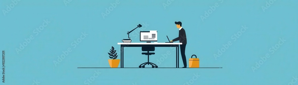 Client searching for legal services on search engine, flat design illustration Client searching for legal services on search engine, flat design illustration