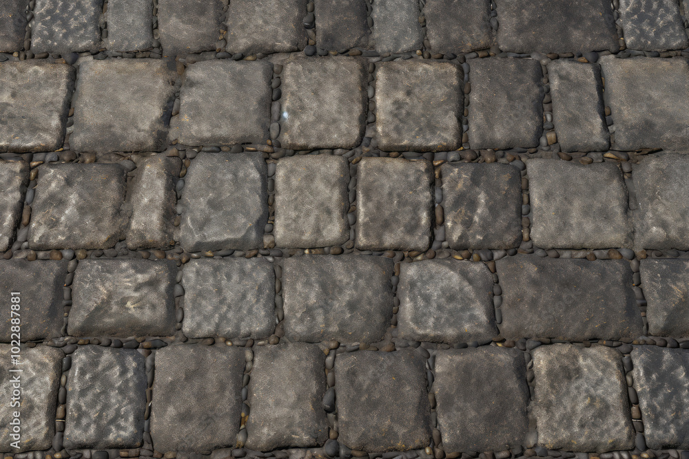 Processed collage of old street pavement surface texture. Background for banner, backdrop Processed collage of old street pavement surface texture. Background for banner, backdrop