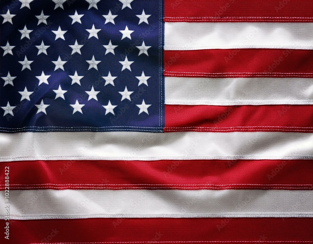 Obraz premium Independence Day, Memorial Day, Labor Concept. USA flag