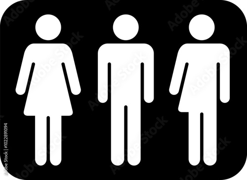 オールジェンダートイレの標識