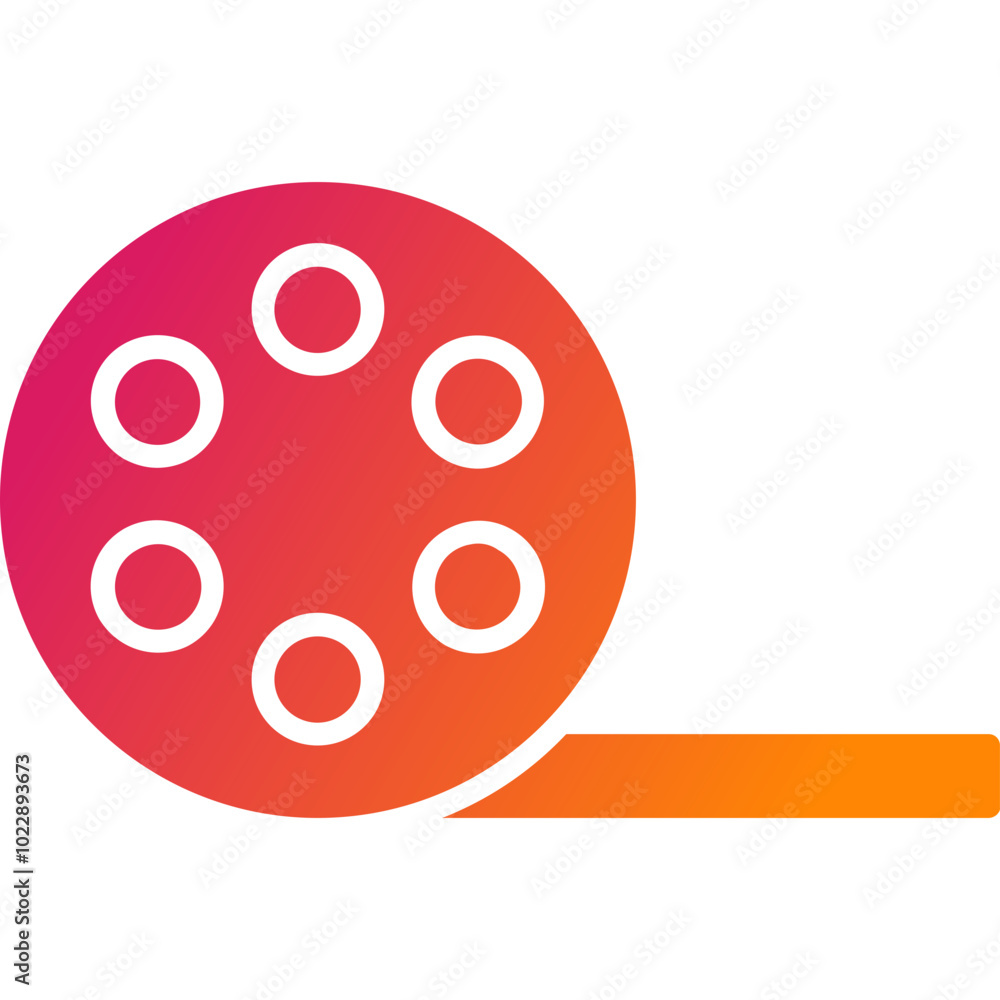 Movie Vector Icon Movie Vector Icon