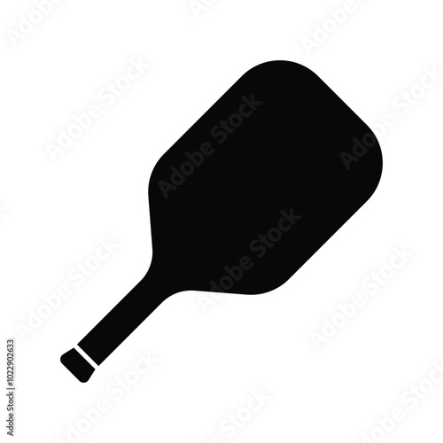 Pickleball racket sport icon design