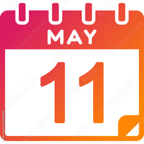 11 May Vector Icon Design