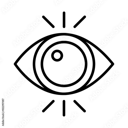 Visionary Icon line icon