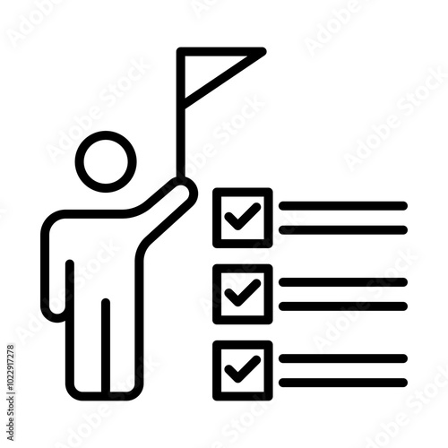 Leadership Skills line icon
