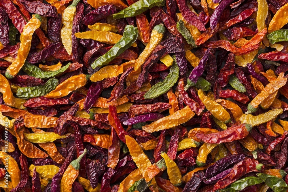 hot chilis background, closeup - generative ai hot chilis background, closeup - generative ai