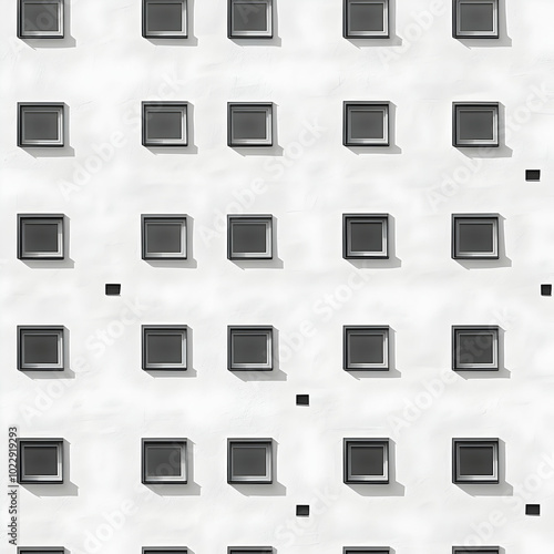 Light grey facade of a building seamless texture