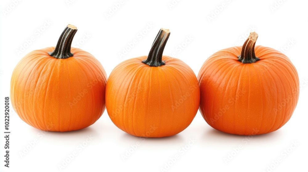 pumpkins isolated on white background pumpkins isolated on white background