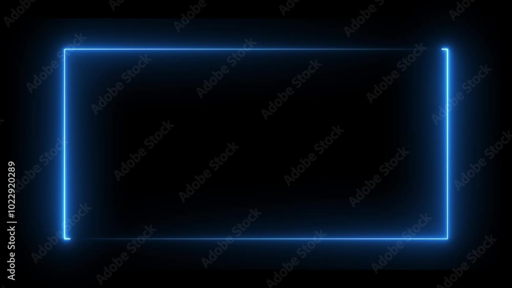 Beautiful neon rectangle picture frame animation. Use it in your slideshow, social media post, live, shorts, reels. Beautiful neon rectangle picture frame animation. Use it in your slideshow, social media post, live, shorts, reels.