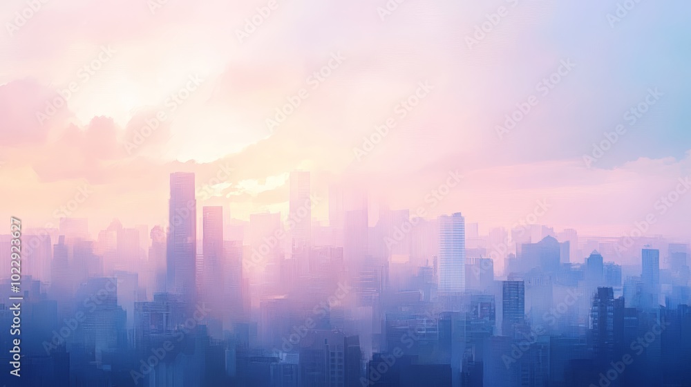 Dynamic urban landscape, a captivating view of city's architectural tapestry Dynamic urban landscape, a captivating view of city's architectural tapestry