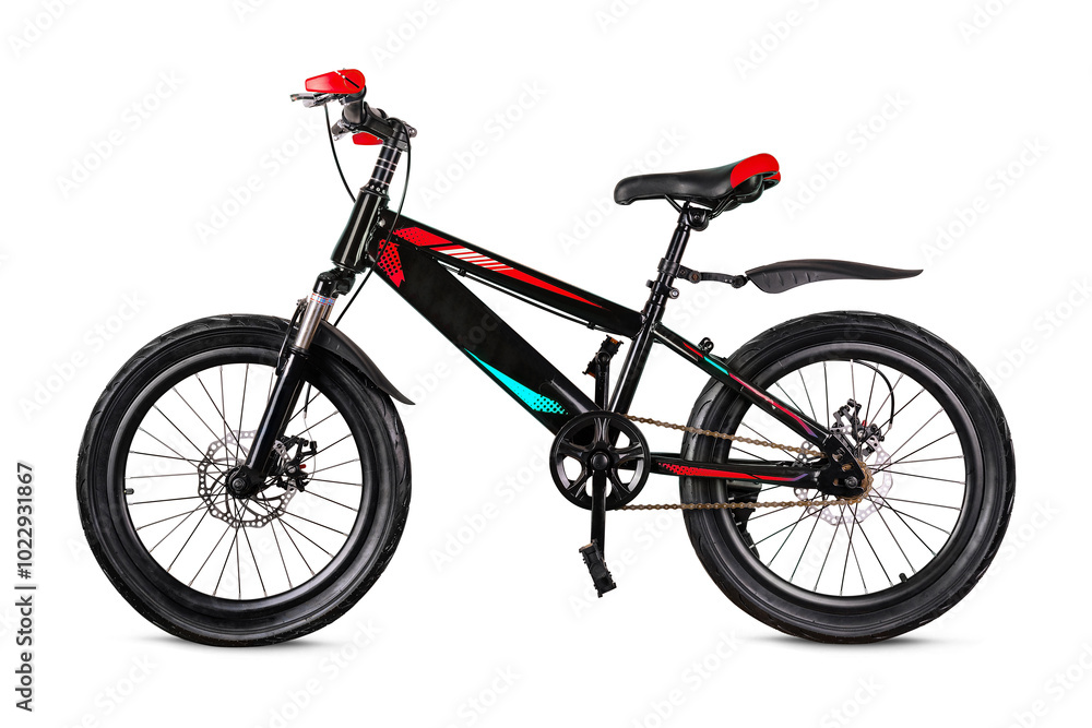 Fototapeta premium Modern bmx bike isolated on white background