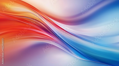 Colorful lines blend together, creating a vibrant abstract background perfect for websites, banners, and design projects. Energize your content with this modern, artistic illustration