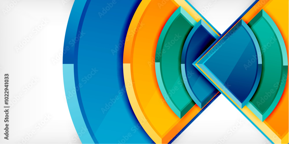 Triangle circles background. Vector Illustration For Wallpaper, Banner, Background, Card, Book Illustration, landing page Triangle circles background. Vector Illustration For Wallpaper, Banner, Background, Card, Book Illustration, landing page