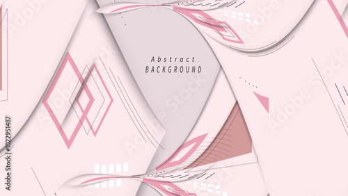 Abstract backdrop featuring soft pink tones and fluid forms