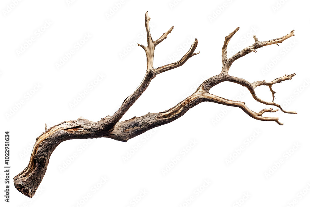 Fototapeta premium tree branch isolated on transparent background