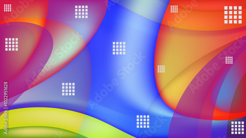 Blue pink abstract curves background nice for wallpaper or banner