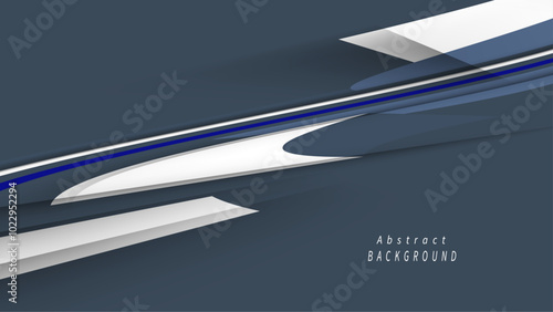 Elegant abstract background featuring flowing shapes in a harmonious blend of colors and curves