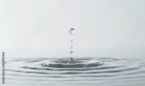 water drop splash