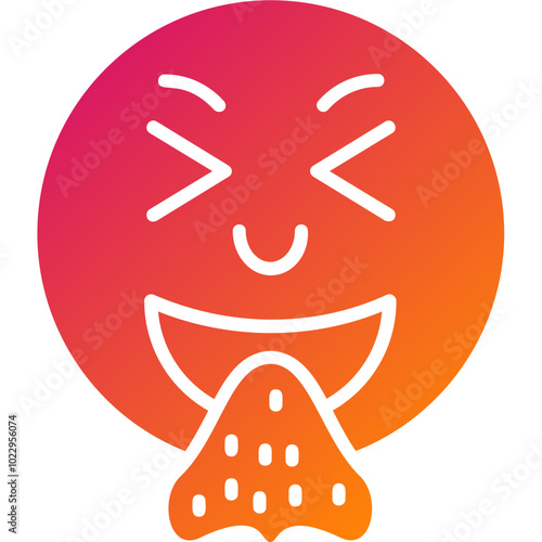 Vomit Vector Icon Design