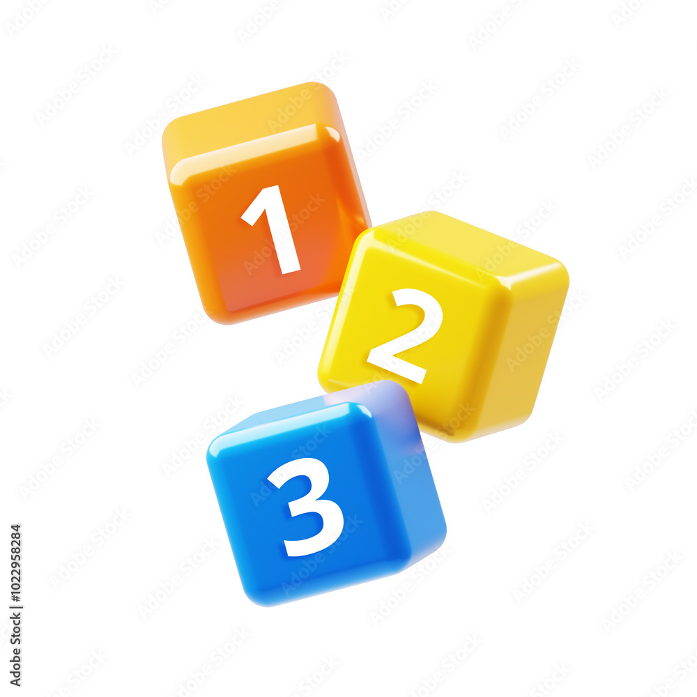 Number 123 cube block isolated on png transparent background with one, two, three education math learn sign 3d concept. Colorful 1, 2, 3 character alphabet toy box kid study school lesson color set. Number 123 cube block isolated on png transparent background with one, two, three education math learn sign 3d concept. Colorful 1, 2, 3 character alphabet toy box kid study school lesson color set.
