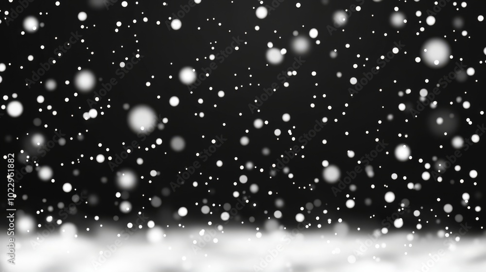 Overlay for effect, first person or camera view in a snow storm or blizzard. Overlay for effect, first person or camera view in a snow storm or blizzard.