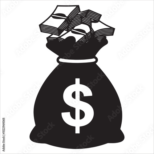bag with money