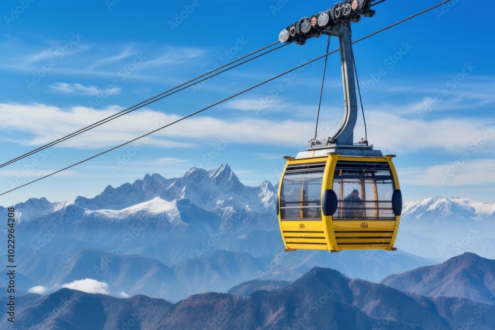 Obraz premium Mountain outdoors vehicle nature.