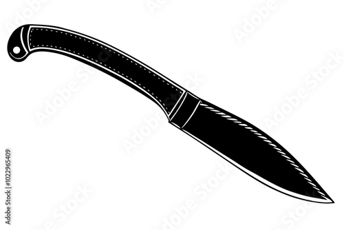 Boning Knife - Kitchen Knife Illustration in Vector