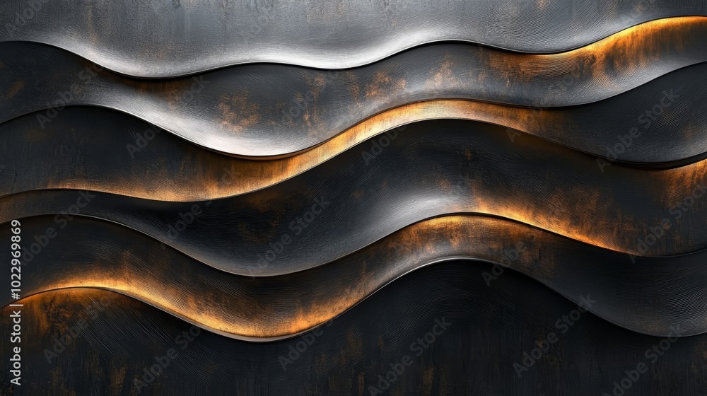 Elegant brushed bronze texture on a 3D steel sheet, smooth and clean grain pattern, glowing bronze highlights adding warmth, minimalist design Elegant brushed bronze texture on a 3D steel sheet, smooth and clean grain pattern, glowing bronze highlights adding warmth, minimalist design
