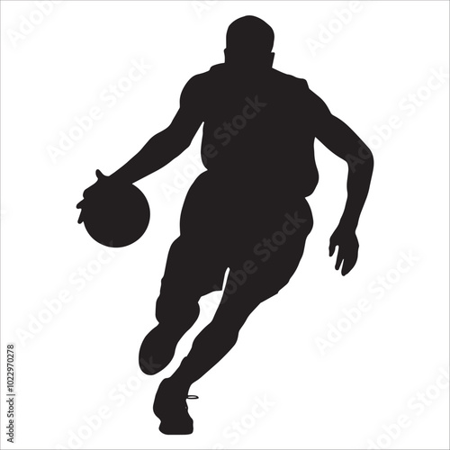 Basketball Player Silhouette