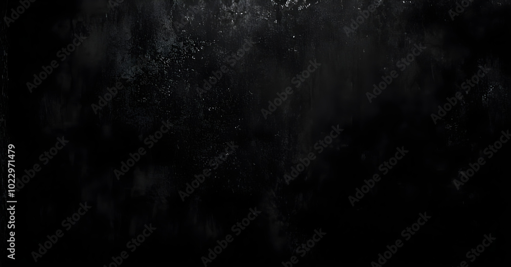 Obraz premium Dark grunge wall texture background with spotlighting effect