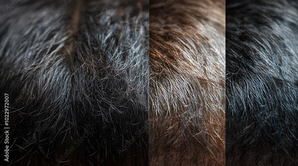 Visual progression of hair regrowth on the crown, before and after restoration treatment, focusing on scalp coverage and density, Photorealistic, High-Resolution Visual progression of hair regrowth on the crown, before and after restoration treatment, focusing on scalp coverage and density, Photorealistic, High-Resolution