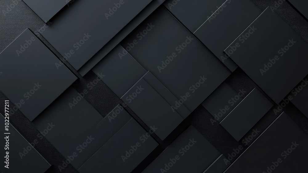 3D rendering of a black abstract geometric background suitable for advertising design modern applications technology gaming luxury showcases and product displays in a futuristic context 3D rendering of a black abstract geometric background suitable for advertising design modern applications technology gaming luxury showcases and product displays in a futuristic context