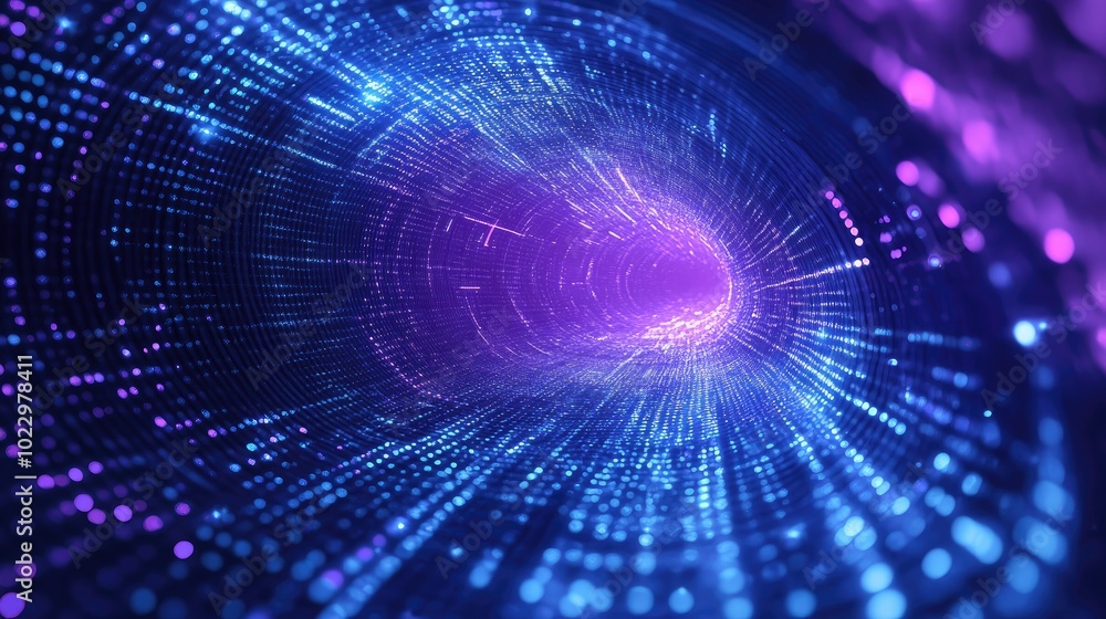Blue Purple Background With Digital Space Style Design Science Technology Meta Virtual Interactive Elements Digital Platform Digital Grid Futuristic Grid Pattern Blue Purple Background With Digital Space Style Design Science Technology Meta Virtual Interactive Elements Digital Platform Digital Grid Futuristic Grid Pattern