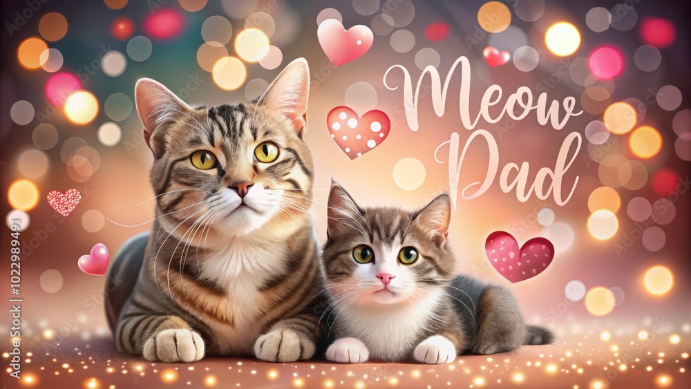 Charming feline wrapped in heart-shaped clouds shines with warmth, complemented by a soft bokeh backdrop. Ideal for Valentine’s Day T-shirt, spreading love and cuteness. Charming feline wrapped in heart-shaped clouds shines with warmth, complemented by a soft bokeh backdrop. Ideal for Valentine’s Day T-shirt, spreading love and cuteness.