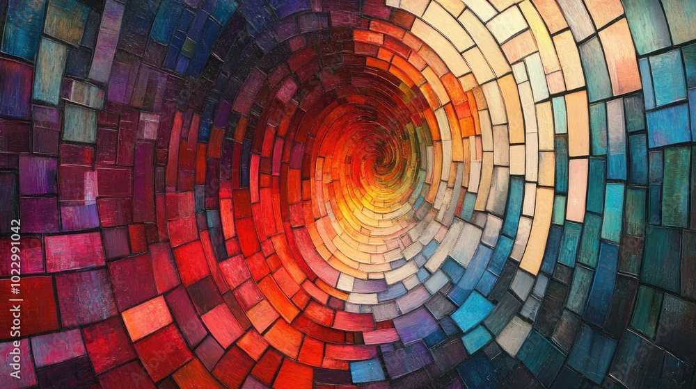 Abstract mosaic fantasy backdrop Abstract mosaic fantasy backdrop