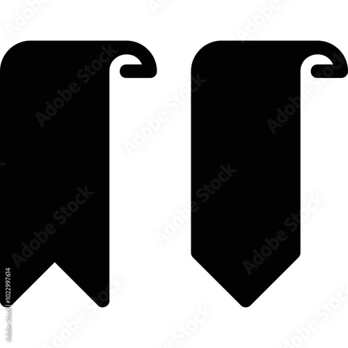 Simple vector icon bookmark