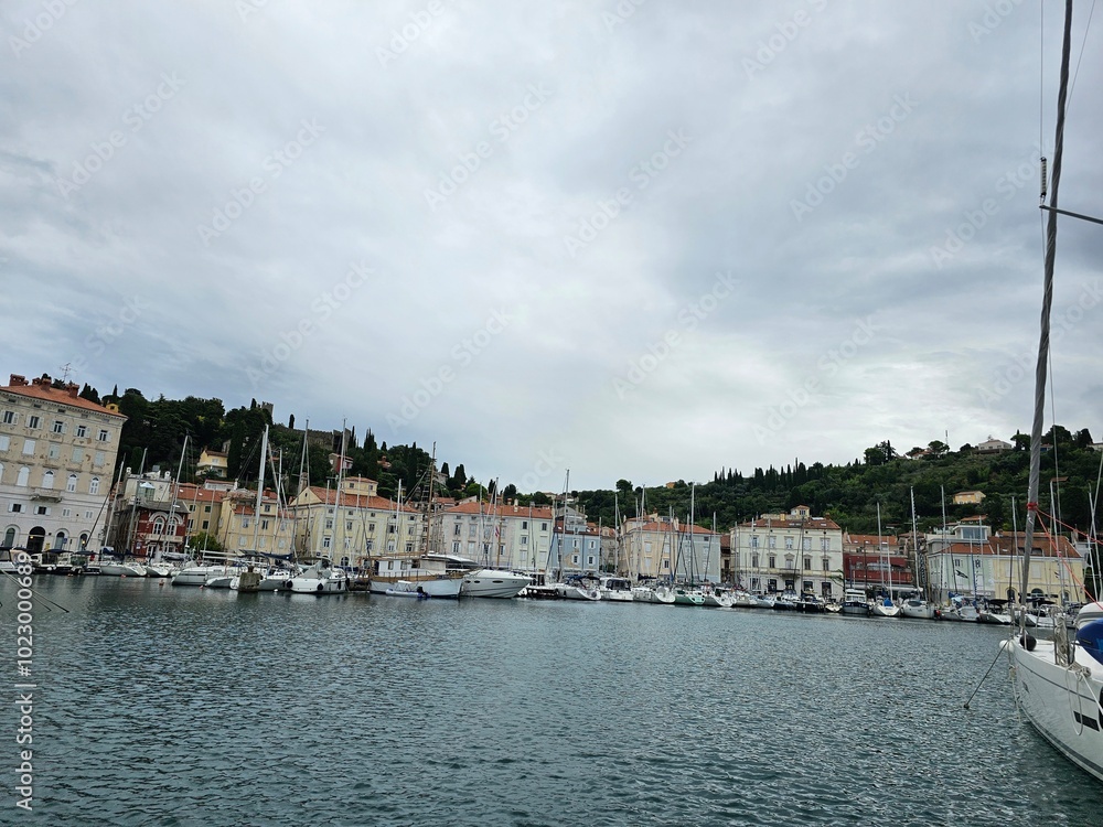 Obraz premium boats in the harbour