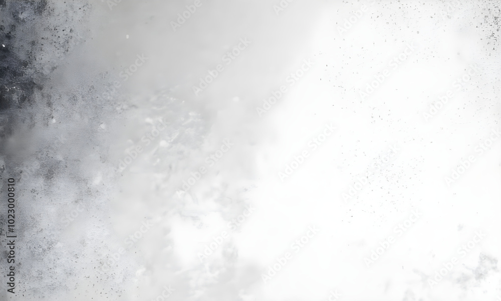 Obraz premium Gray grunge background texture with white faded center