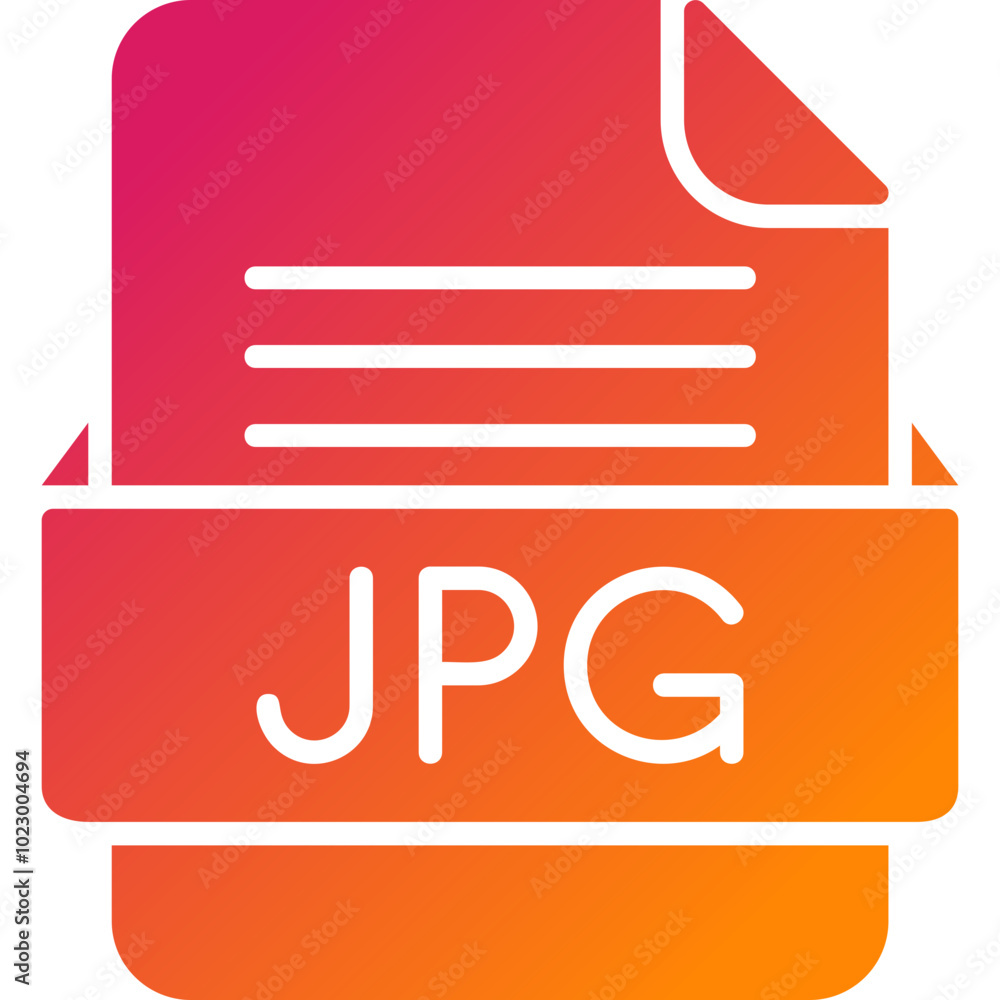 JPG File Format Vector Icon Design JPG File Format Vector Icon Design