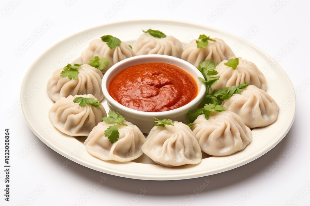 Momo indian food dumpling meal dish. Momo indian food dumpling meal dish.