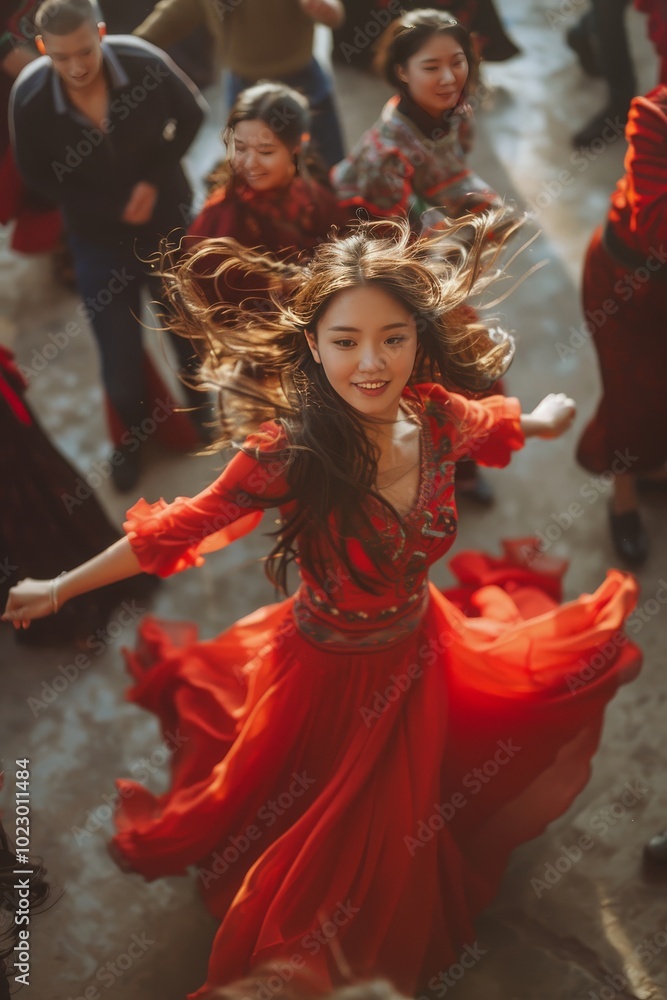 Fototapeta premium The Art of Dance in Asian Traditions