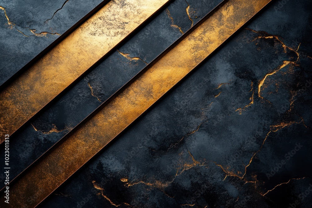 Abstract Black and Gold Texture Abstract Black and Gold Texture