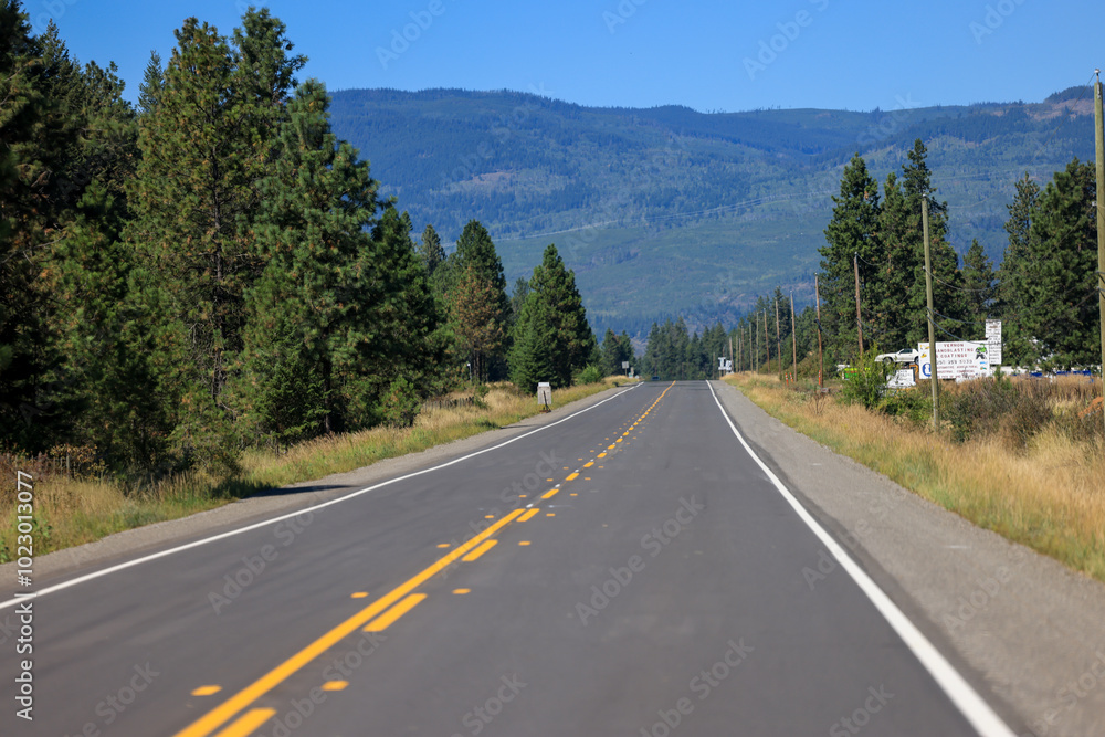 Naklejka premium trans-canada highway