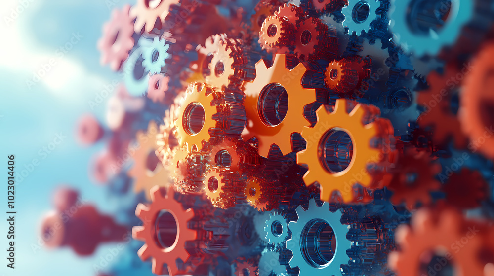 The concept of engineer education, gears and cogs composition isometric 3D vector illustration, studying science at university, and learning engineering. The concept of engineer education, gears and cogs composition isometric 3D vector illustration, studying science at university, and learning engineering.