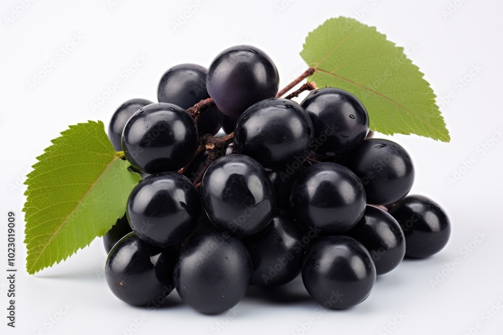 Jaboticaba Fruits on White Background Jaboticaba Fruits on White Background