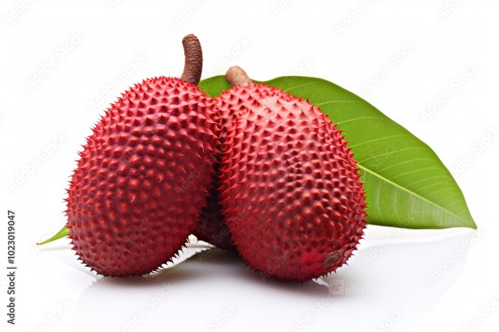 Fresh Salak Fruit on White Background Fresh Salak Fruit on White Background