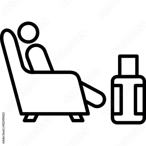 Airport Lounge Icon